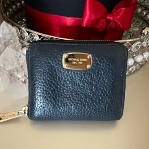 Michael Kors women teal wallet